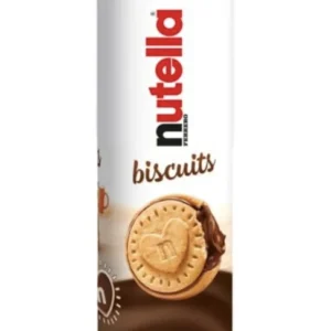 Biscuit nutella 166g – Biscuits Nutella Fourrés Noisettes et Cacao x100